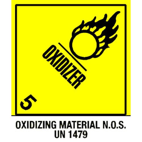 Warning D51-WAR Shipping Labels