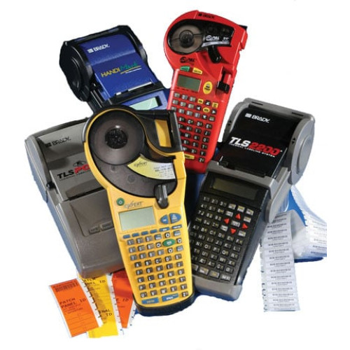 Brady MC-1500-595-WT-BK Labeling Tape