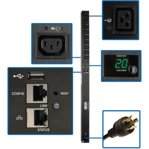Tripp-Lite PDUMV20HVNET2LX Power Device