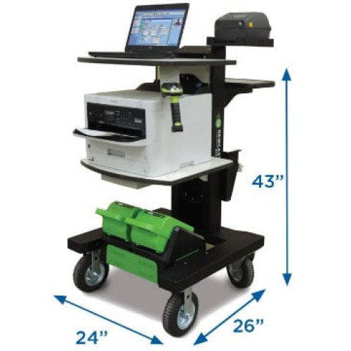 Newcastle Systems FH2020-HD Mobile Cart