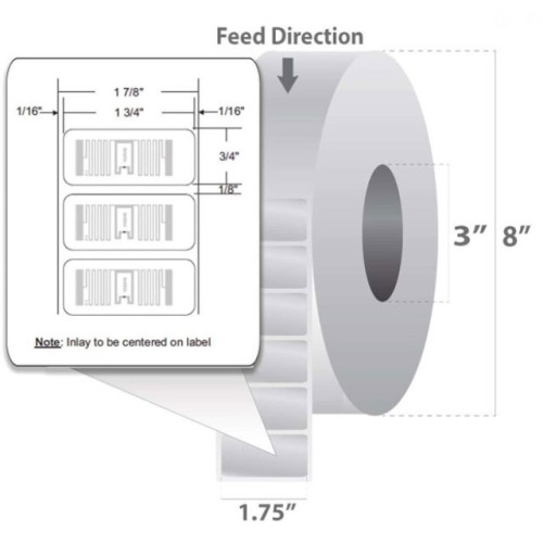 Zebra 10026450 RFID Label