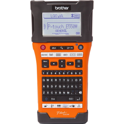 Brother PT-E550W Portable Barcode Printer