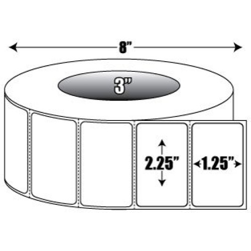 Zebra 10002635-R Barcode Label