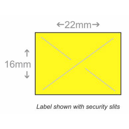 BCI LXK2216Y-1PS-CS Labels