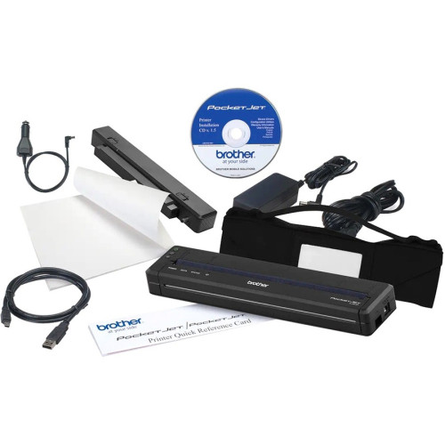 Brother PJ763-WK Portable Barcode Printer
