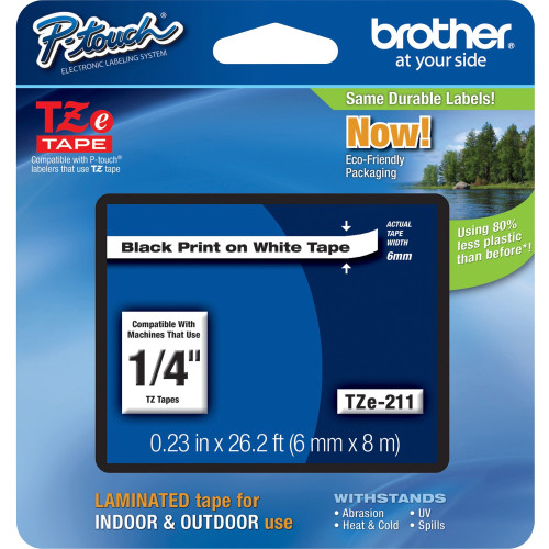 Brother TZE211 Barcode Label