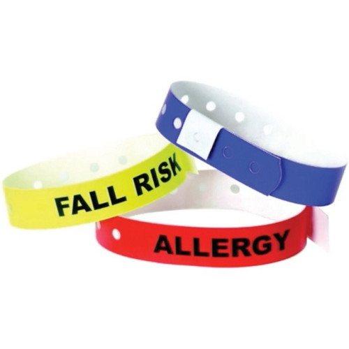 Zebra PS-ALLERGY-RED Wristbands