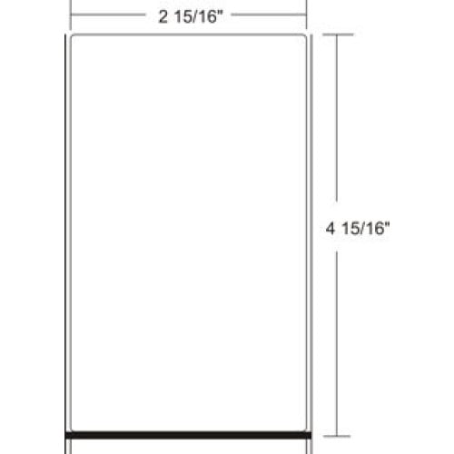 Zebra LD-R6AD5W Barcode Label