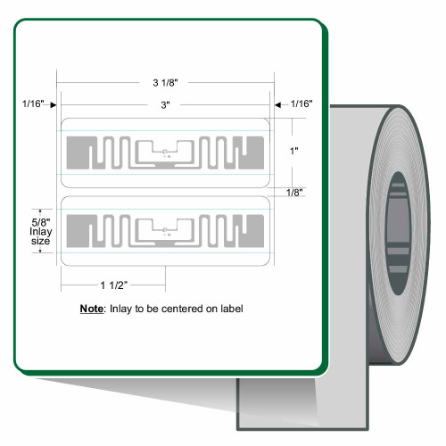 Zebra 10039019 RFID Label