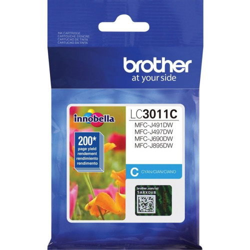 Brother LC3011C InkJet Cartridge