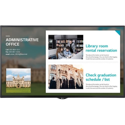 LG 49SE3KE-B Digital Signage Display