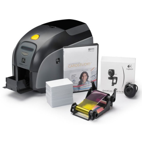 Zebra Z11-0000B000US00 ID Card Printer System