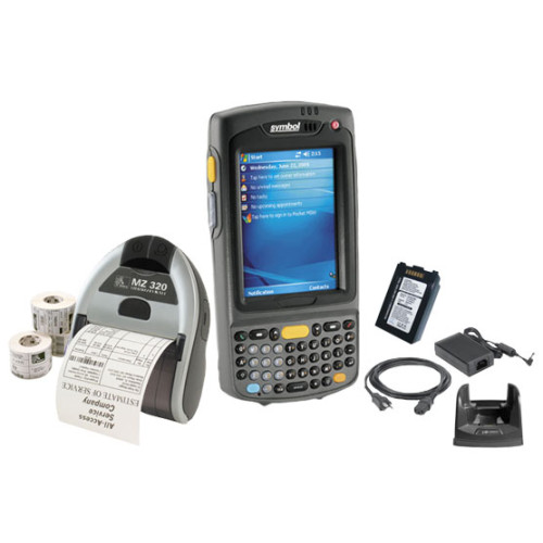 BCI Government E-Citation with MC70 and MZ420 Portable Barcode Printer