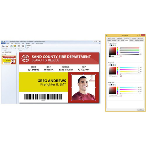 AlphaCard ACIS-E11 Seagull ID Card Software