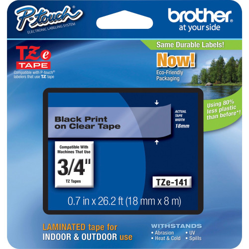Brother TZE141 Barcode Label