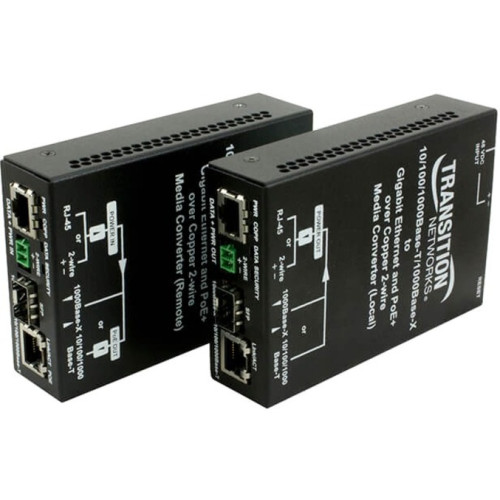 Transition EO2PD4052-111 PoE Injectors