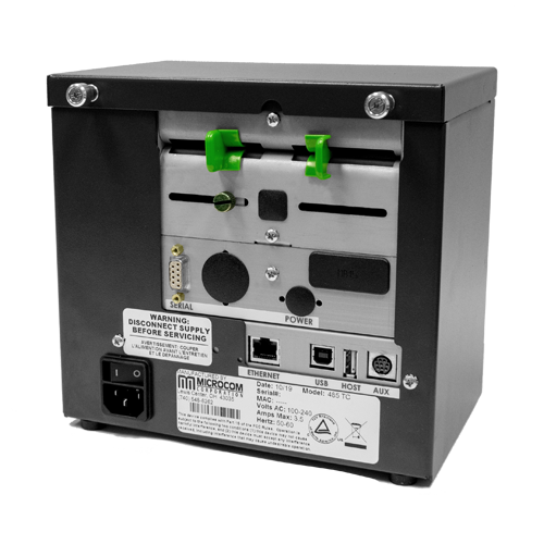 Microcom 485TC Barcode Label Printer