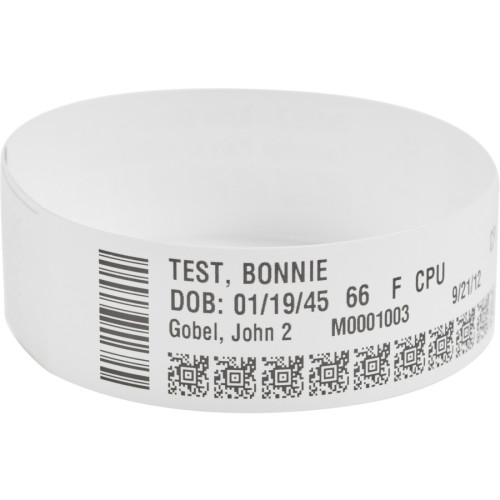 Zebra 10006995-5K Wristbands