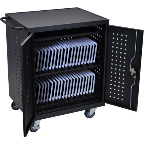 Luxor LLTM24-B Mobile Cart