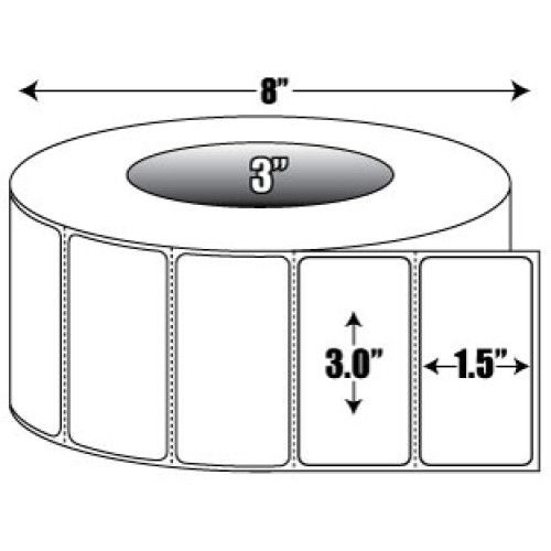 AirTrack® AiRT-3-15-3600-3-R Barcode Label