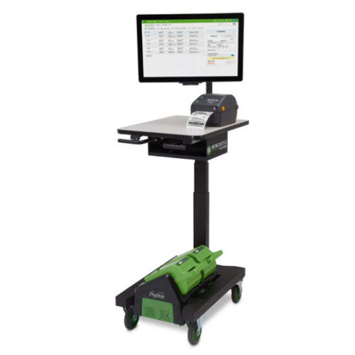 Newcastle Systems Apex Series Ergonomic Powered Industrial Mobile Cart