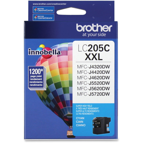 Brother LC205C InkJet Cartridge