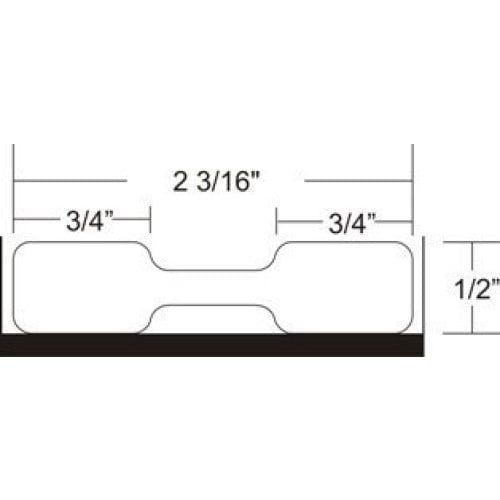 Zebra 17753-R Barcode Label