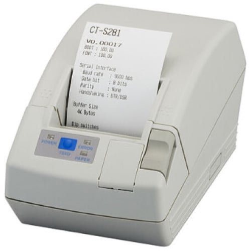 Citizen CT-S281UBU-WH-PLM1 Receipt Printer