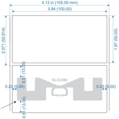 SLS RFID 10020302-SLS RFID Label