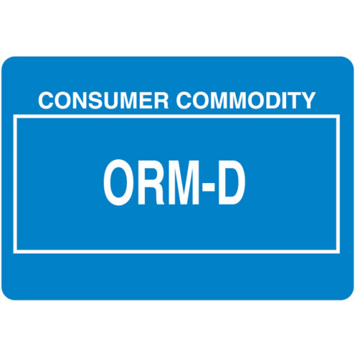 Other Regulated Material Barcode Label O25 Shipping Labels