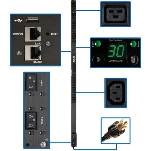 Tripp-Lite PDUMNV30HV2LX Power Device