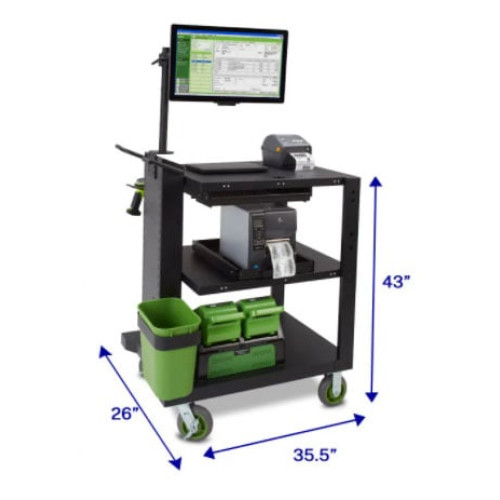 Newcastle Systems PC510i Mobile Cart
