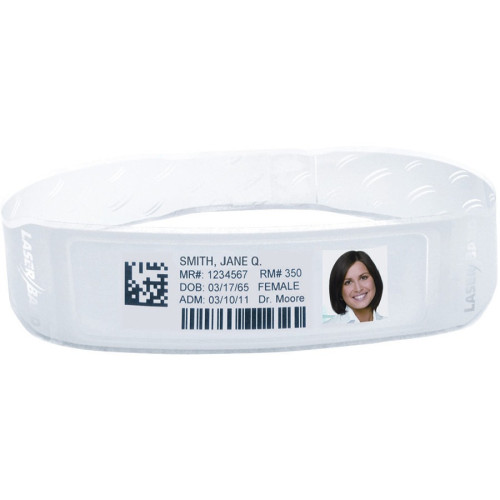 Zebra LB2-ADULT-L3-BLU Wristbands