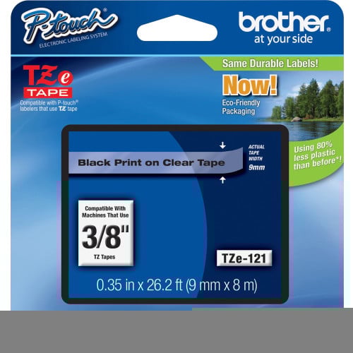 Brother TZE121 Barcode Label