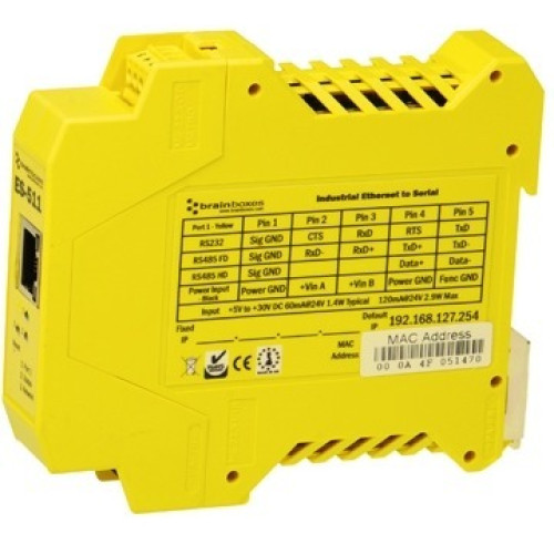Brainboxes ES-511 Data Networking