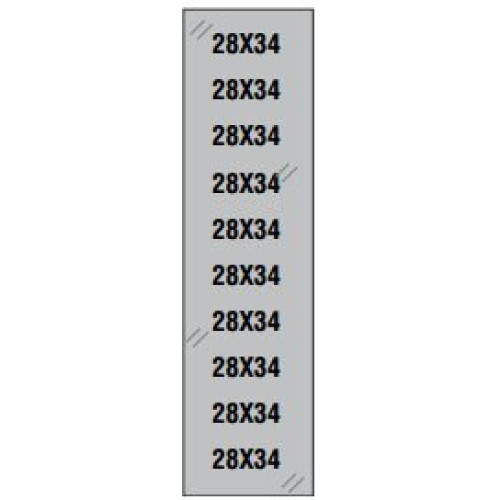 BCI WS3031 Labels
