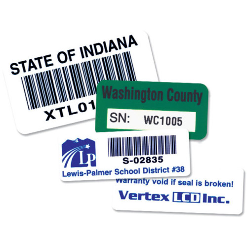 BCI Tamper Evident Barcode Label